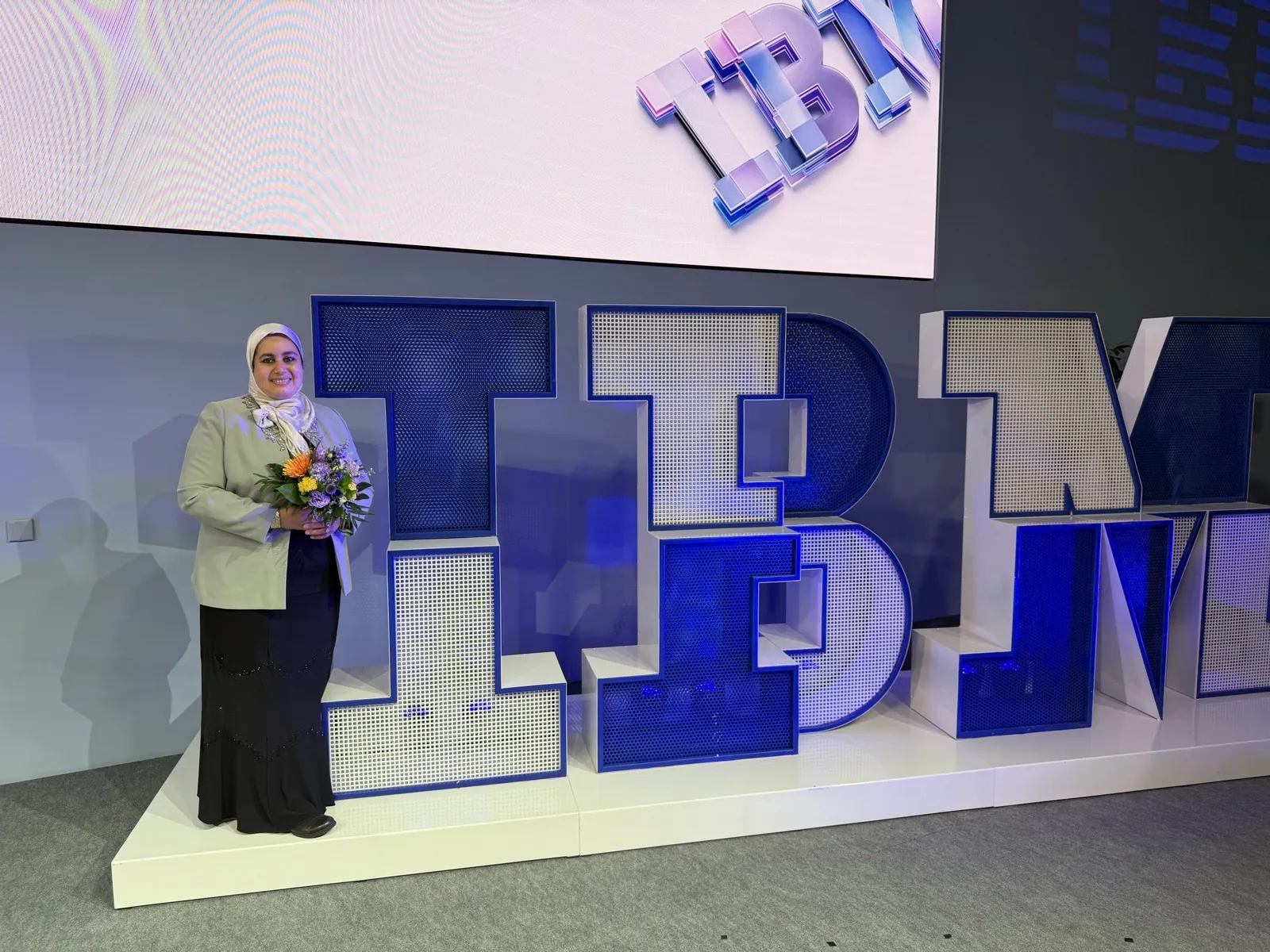 After the keynote at the IBM Technology Campus in Ehningen