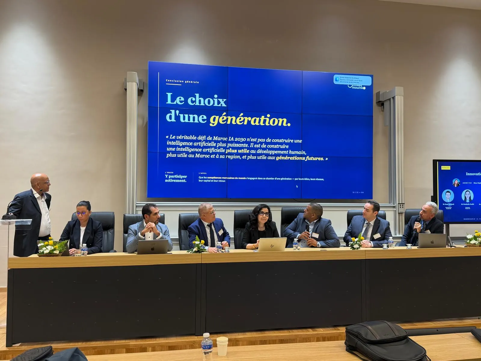 Closing session at Moumkine Days, Rabat