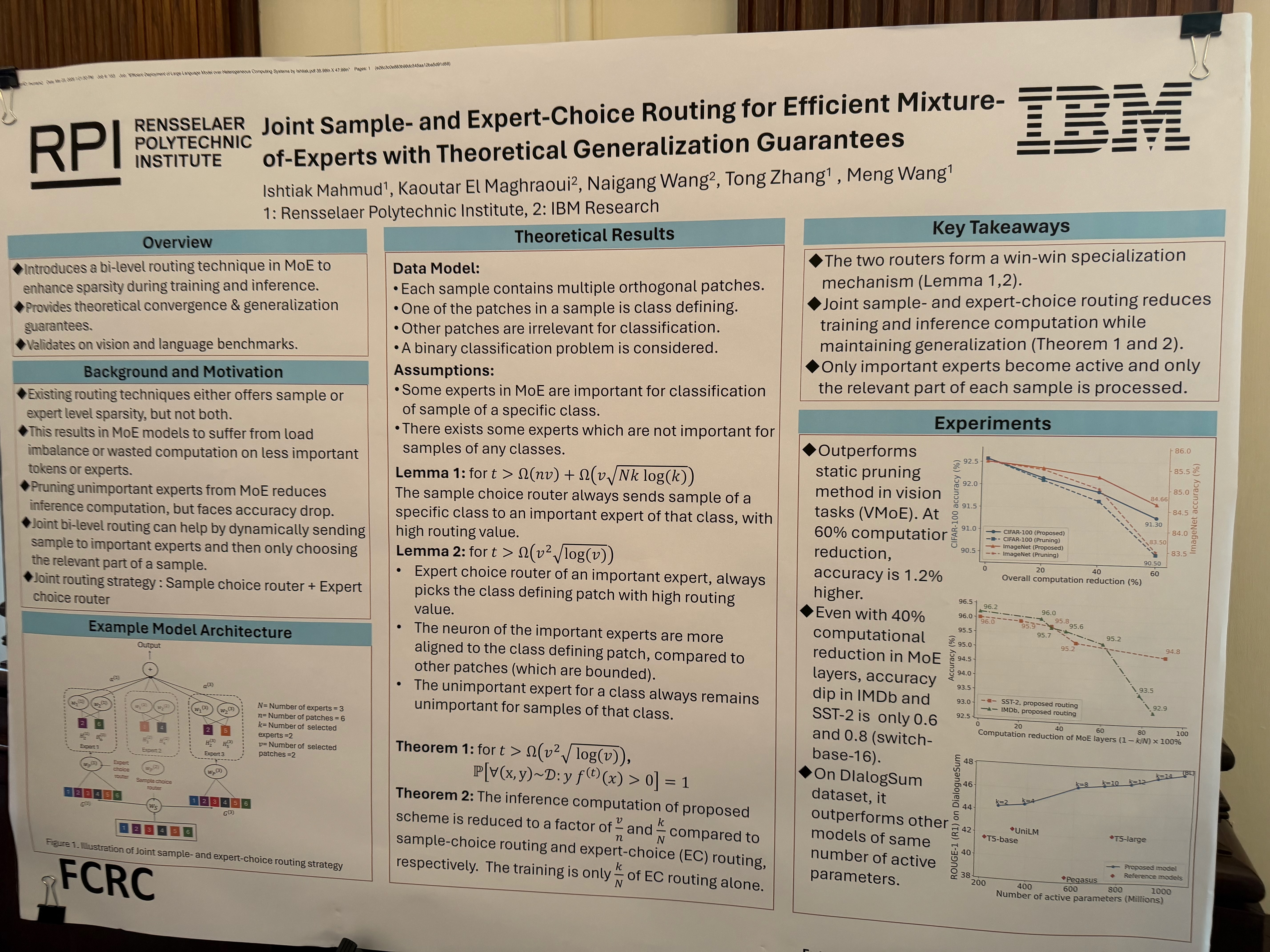 Poster: Joint Sample- and Expert-Choice Routing for Efficient Mixture-of-Experts